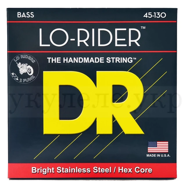 DR MH5-130 LO-RIDER Bass - Medium - 5-String 45-130